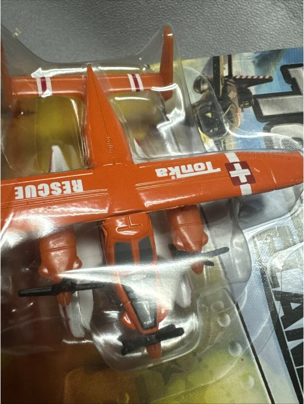 Tonka Planes Lot Of 4 Pontoon & Sea Rescue, Water Drop, Vintage Fighter Not Mint